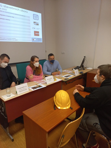 Druhý soutěžící u ústní zkoušky