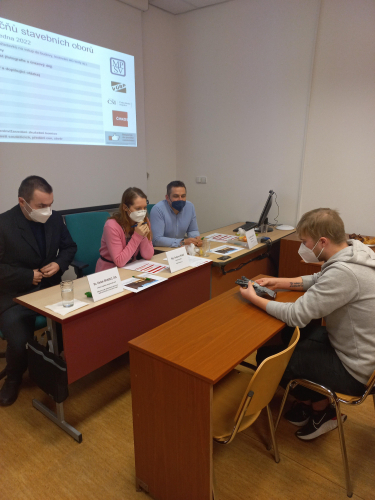 Třetí soutěžící u ústní zkoušky