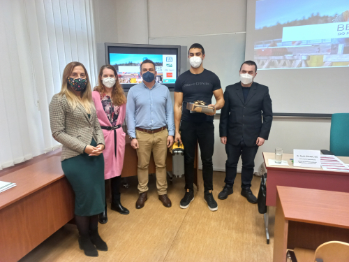 Druhý nejlepší soutěžící - 2. místo